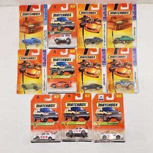 Matchbox European Diecast Car Lot of 11 Jaguar Citroen Alfa Romeo Land Rover